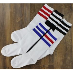 Buy cheap Classical gentle striped mid-calf length custom crew dress cotton spring socks for men from wholesalers