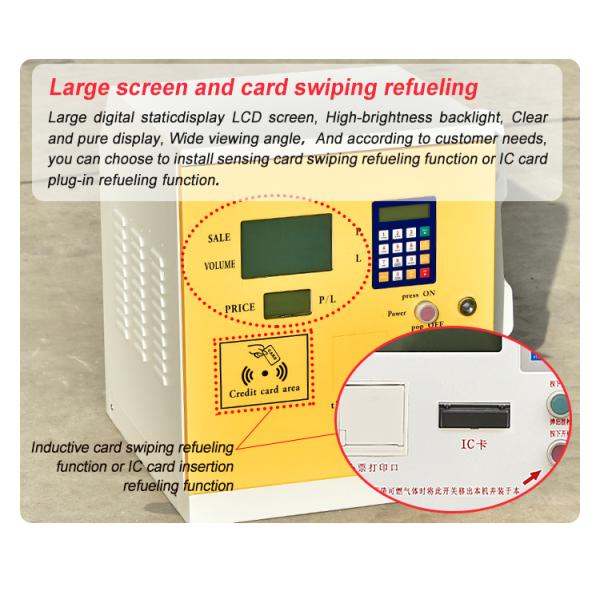 Portable and Compact 12v 24v Portable Small Mini Petrol Pump Fuel Dispenser for Oil Station