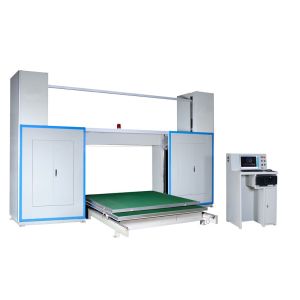 Buy cheap Vacuum Table CNC Foam Cutting Machine With Oscillating Blade Adjustable Speed from wholesalers