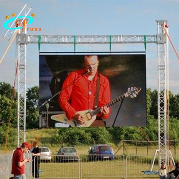 Quality OEM Aluminum Spigot Truss For LED Screen Advertisement Display for sale