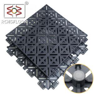 Buy cheap 1.61cm Interlocking Polypropylene Basketball Court Plastic Tiles from wholesalers
