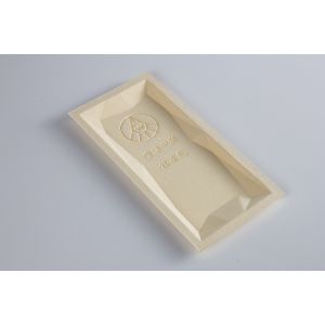 Buy cheap Embossed Custom Eco Friendly Packaging Exterior Molded Pulp Trays from wholesalers