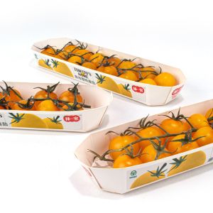 Buy cheap Ecological Fruit And Vegetable Cardboard Boxes Sustainable Recyclable from wholesalers