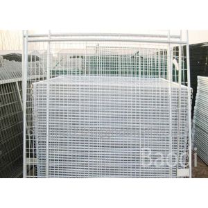 40mm Pipe Galvanized Temporary Fence , 2.1 X 2.4m Size Temporary Security