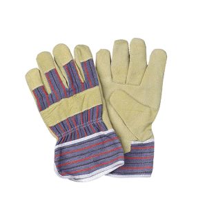 Buy cheap 88 PBSA Water Resistant Durable Pig Split Leather Safety Gloves for Construction from wholesalers