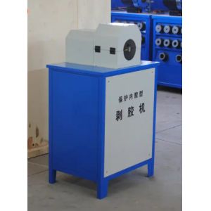 China Automatic Rubber Hose Skiving Tool Hydraulic 1500pcs/H Hose Peeling