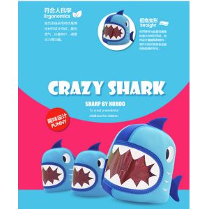 Buy cheap Neoprene Kids Shark Backpack , Kids Fish Backpack Fancy 3D Cartoon from wholesalers