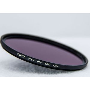 Multilayer Coating Camera Lens ND Filter High Transmittance ND64 Filters
