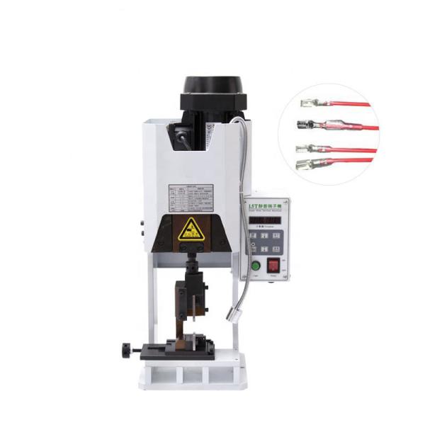 1-8T Semi Automatic Electric Cable Terminal Crimping Machine 30mm Stroke JST