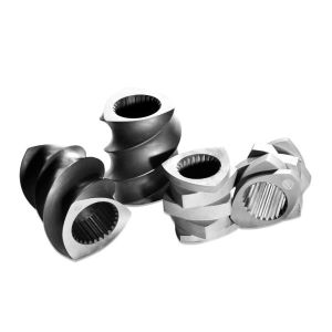 ISO managment CNC machining Twin Extruder Machine Parts Components Screw