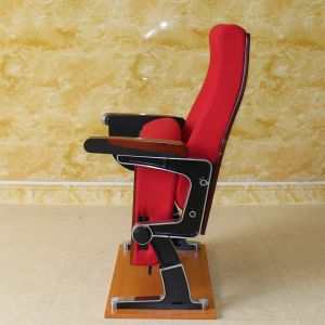 ODM Movie Theater Chair With Cup Holder , Multiscene Flameproof Red Theater