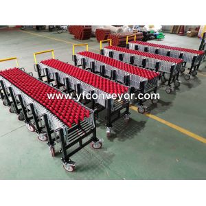 Buy cheap Flexible Plastic Expandable Gravity Skate Wheel  Roller Conveyor from wholesalers
