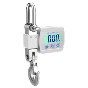 Buy cheap LCD Display Portable Digital Crane Scale 300 kg Scale With Hooks for Farm Hunting Fishing Outdoor Mini Gram Scale from wholesalers