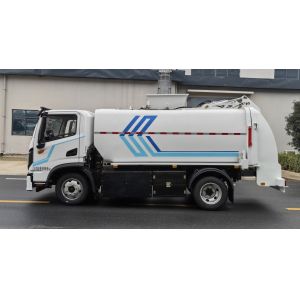 Buy cheap High Capacity Pure Electric Garbage Truck with Expandable Bin and Swift Recharging Technology from wholesalers