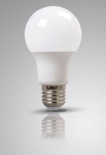 Buy cheap LED A60 10w E26/27 dimmable plastic cover aluminum IC powerful indoor engineer project indoor bedroom living room lamp from wholesalers