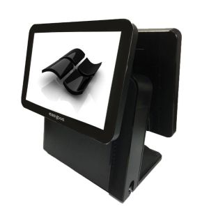 Buy cheap Win 4GB/8GB DDR3 RAM 15.6'' Signal TOUCH Screen Cash Register with External 80mm Thermal Printer Scanner and CD from wholesalers