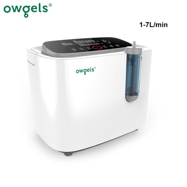 Quality Plastic White 7L Oxygen Concentrator Home Use 220V Portable Oxygen Producing Machines for sale