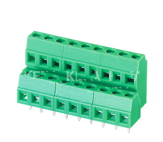 Buy cheap pcb terminal blocks, terminal block screw type, 128A-3.5 3.81 panel mount screw terminal block pcb board pcb blocks from wholesalers