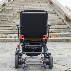 Lithium Battery Folding Wheelchairs Lightweight With Brushless Motor