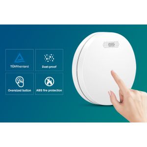 Buy cheap 10 Year 85 DB Fire Alarm Smoke Detector Security Precise Induction Smoke Alarm System from wholesalers