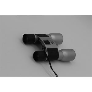 Buy cheap Ergonomic Design Travel High Magnification Binoculars 12x32 Sliver With Neck Strap from wholesalers