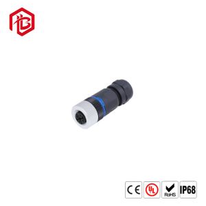 Signal M12 Plastic Straight Angled Waterproof Aviation Connector