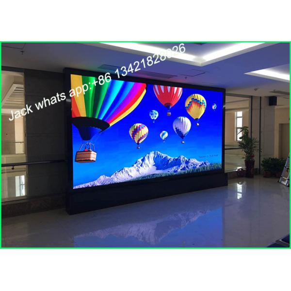 Quality Energy Saving HD Video Wall LED Display , Indoor LED Advertising Board for sale