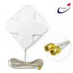 35dBi Wallhang Antenna SMA Male Connector for 4G LTE Modem WiFi Router Hotspot