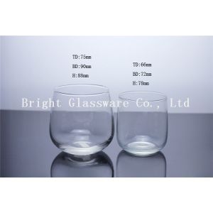 China Egg Shape Glass Hurricanes for Candles on sale