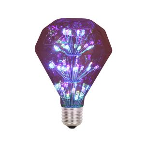 Buy cheap Crystal Glass Diamond G95 E27 Bulb Led 3w Edison Decorative Light Bulbs from wholesalers
