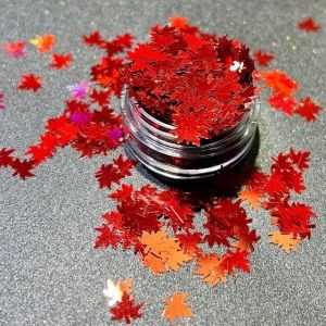 Buy cheap High Temperature Resistance 180-200°C Graduation Occasion 6 Petal Shapes Glitter for Cactus Maple Leaf and Glasses from wholesalers