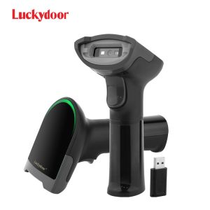 Buy cheap Inventory 2.4G Wireless USB for Bluetooth 2D 1D QR Code Scanner LED Light Source Android Compatible Barcode Reader POS System from wholesalers