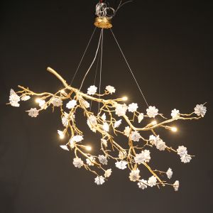 Buy cheap Customized Flower Petal Chandelier 1 - 2 Years Warranty 50000 Hours Lifespan from wholesalers