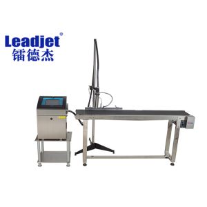 Buy cheap small Leadjet Inkjet Printer 1-3 Line Printing Date Batch Number Coding 280m/min from wholesalers
