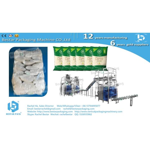 Buy cheap Secondary big pouch stacking packing machine for multiple small sachets stacking inside from wholesalers