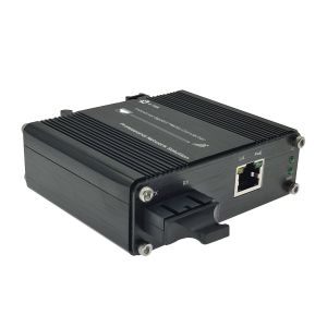 Buy cheap mini industrial 100base-fx to 10/100base-t 90w poe++ media converter from wholesalers