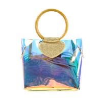 Buy cheap Large Capacity Holographic PVC Tote Handbags For Women product