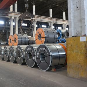 Buy cheap Hot Dipped Color Coated Galvanized Steel Coil Factories GI Prime Z275 Slightly Oily Skin Pass from wholesalers