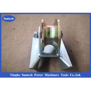 Buy cheap Edge Mount Manhole Wire Pulling Rollers , Pithead Cable Pulling Rollers from wholesalers