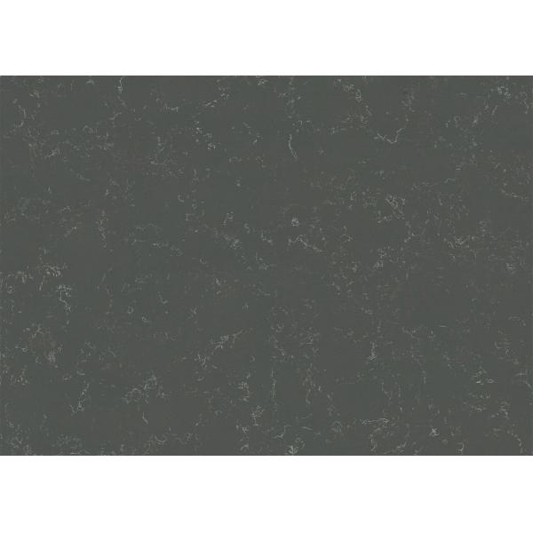 Buy cheap Artificial Stone Kitchen Furniture Dark Brown Vein Quartz Slabs for Countertop from wholesalers