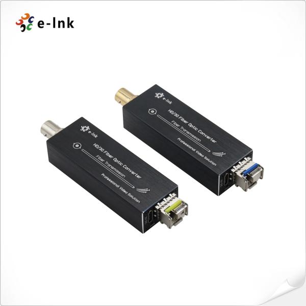 Quality Mini HD-SDI over Fiber Extender  Long transmission capability up to 80 km for sale