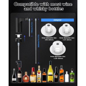 Buy cheap 2026 Hot Choose Instant Aeration Wine Dispenser Portable Mini Automatic Whiskey Decanter from wholesalers