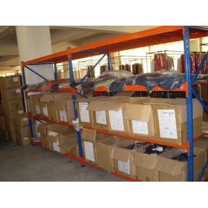 Buy cheap Customized 4 shelves steel structure medium duty racking , 300kg from wholesalers