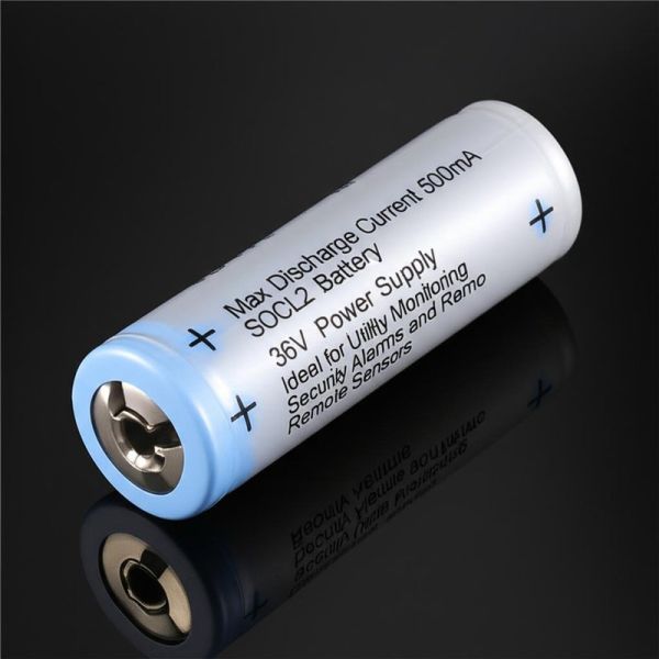 Quality Max Discharge Current 500mA Li SOCL2 Battery 36V Power Supply Ideal for Utility Monitoring Security Alarms and Remote Sensors for sale