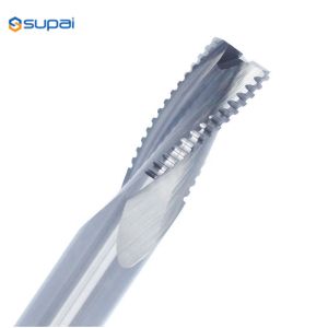 Buy cheap Tungsten Steel 4 Blade Roughing Endmills Milling Cutter For Metal Cnc Maching Tools from wholesalers