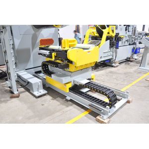 Buy cheap Silicon Steel Coil Stamping Sheet Metal Decoiler Punch Feeder Machine / Equipment from wholesalers