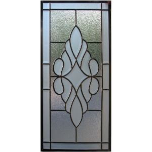 Buy cheap patina caming triple glass panel of new design from wholesalers