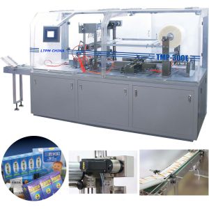 Buy cheap 380V 50HZ Three Phase PVC / BOPP film Automatic Packaging Machine With PLC Control from wholesalers