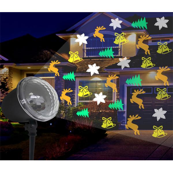 Outdoor Christmas Pattern Magic Ball Led Projector Light IP65 24pcs / CTN