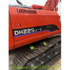 22 Ton 2015 Year Doosan 225-7 Second Hand Crawler Excavator Construction Heavy